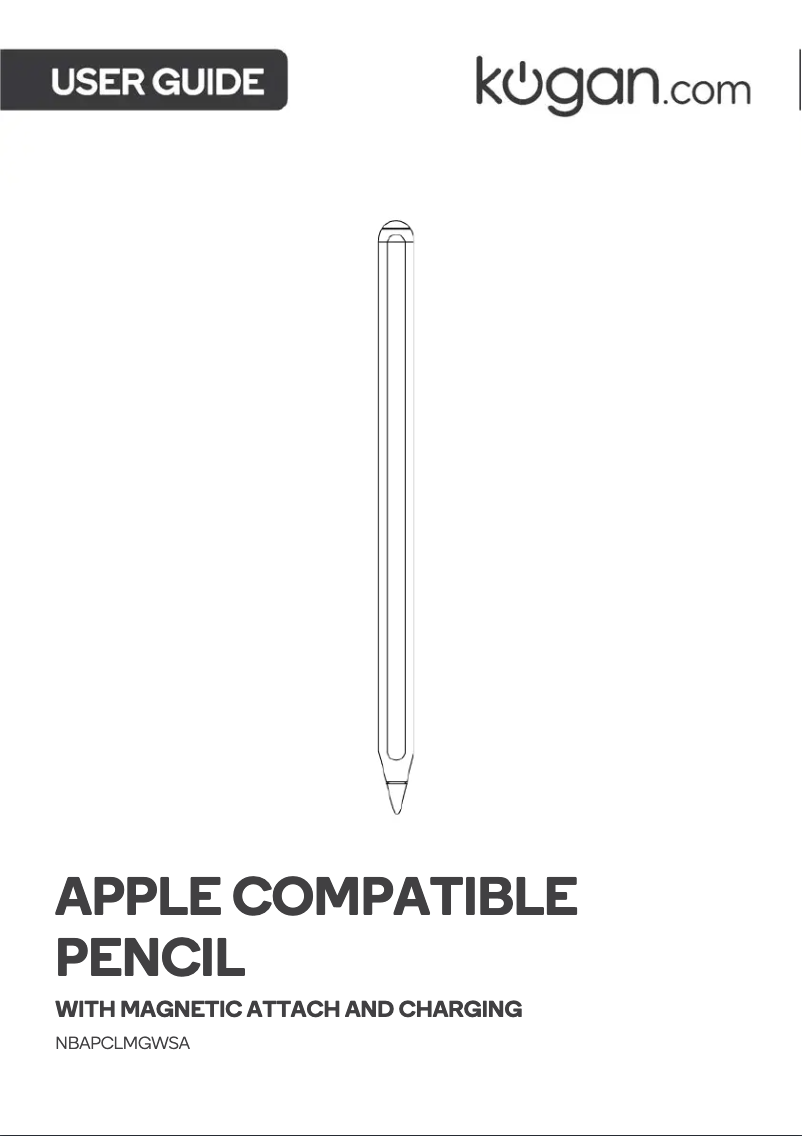 Page 1 de la notice Manuel utilisateur Kogan NBAPCLMGWSA