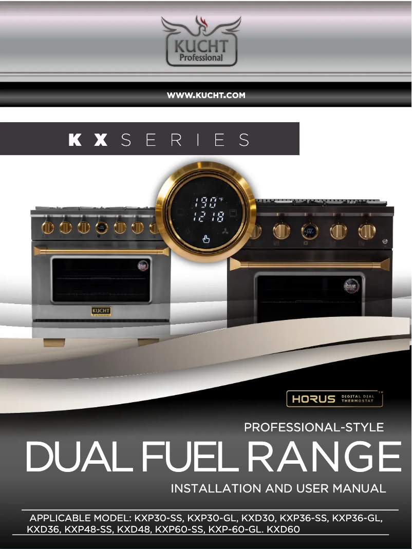 Page n°1 - Manuel utilisateur Kucht KXP30