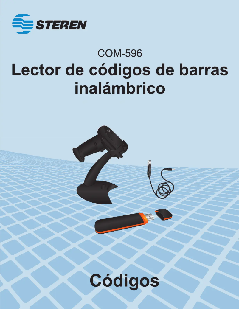 Page 1 of the manual User Manual Steren COM-596