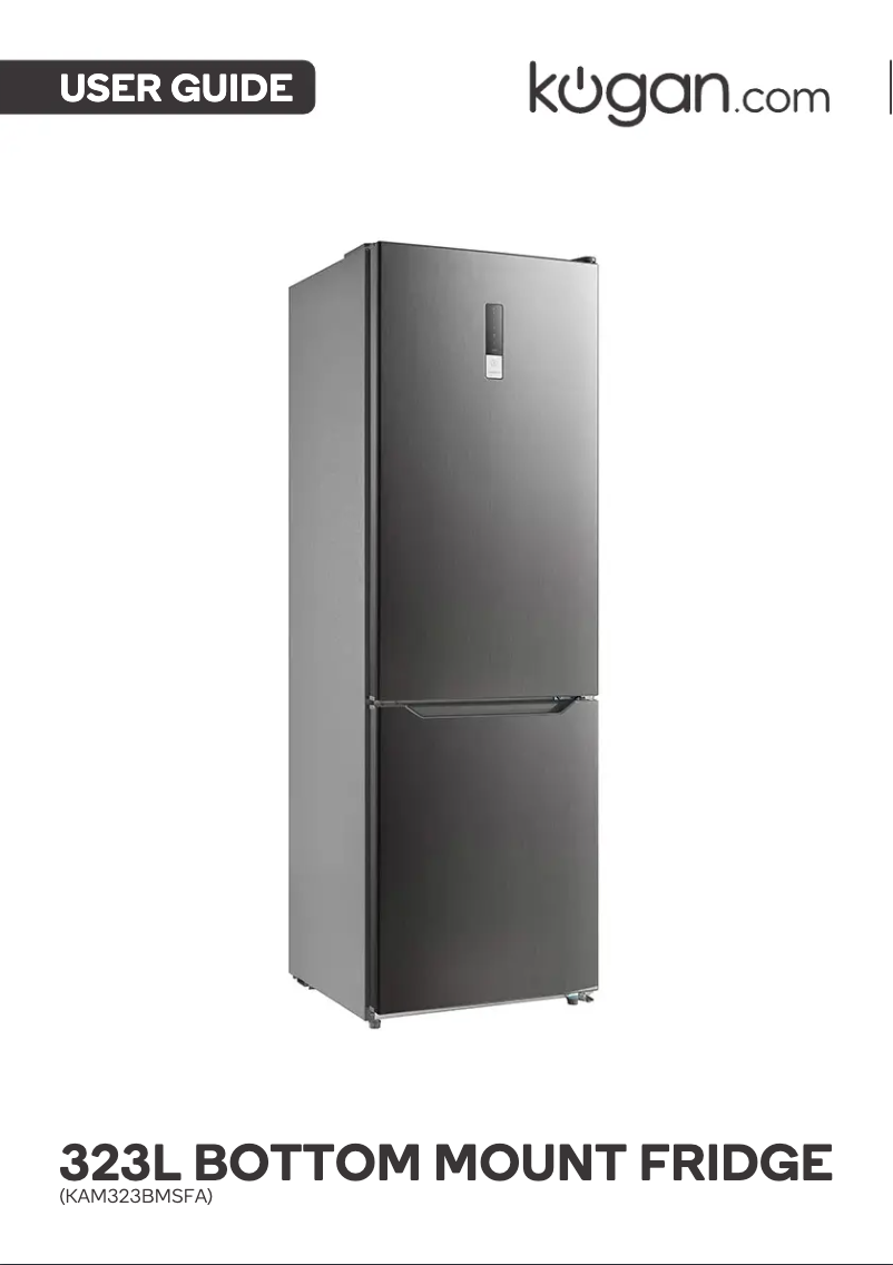 Image de la première page du manuel de l'appareil KAM323BMSFA