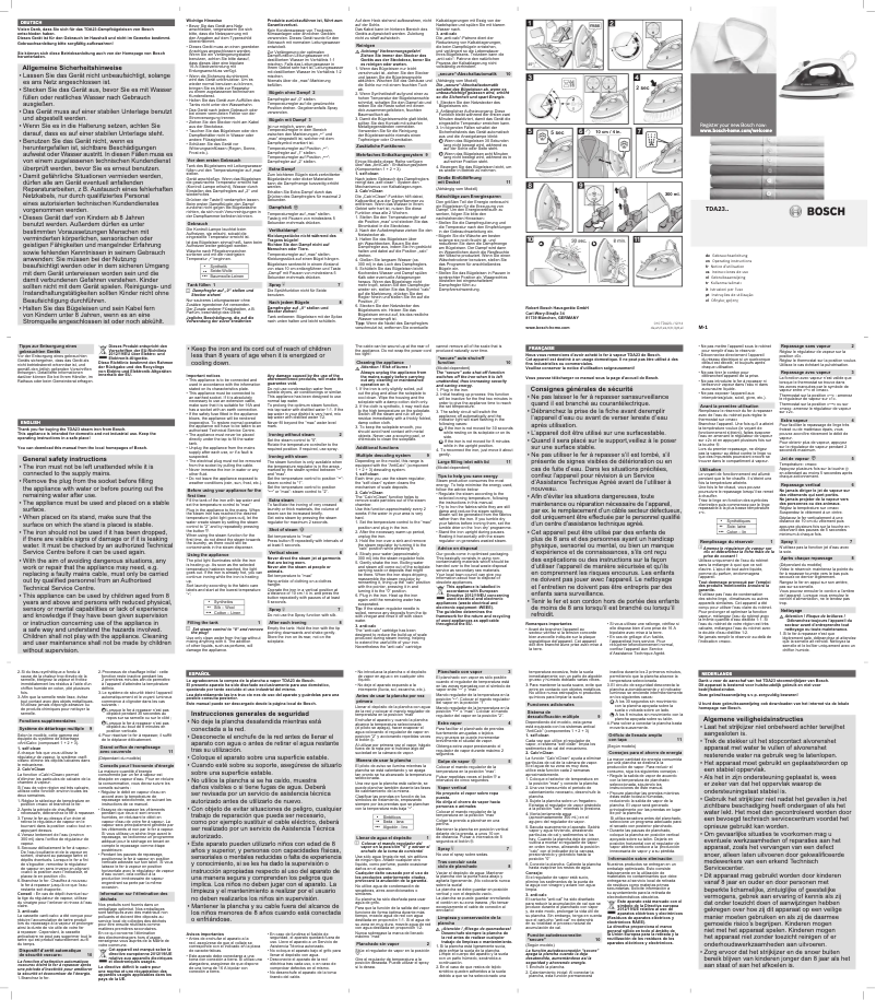 Imagen de la primera página del manual del dispositivo TDA2320