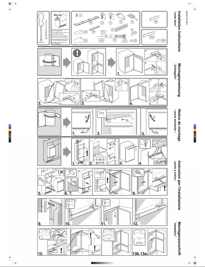 Page 1 de la notice Manuel utilisateur Constructa CK60330