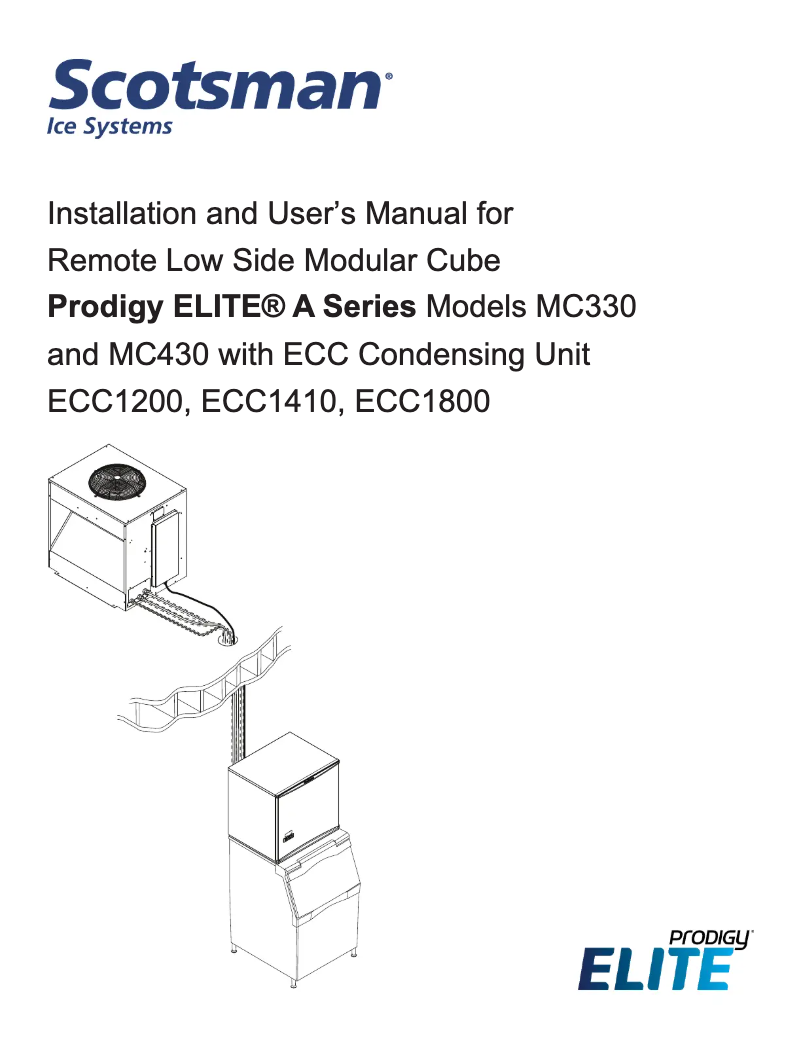 Image de la première page du manuel de l'appareil MC330L