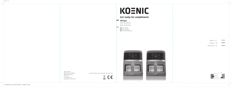 Page n°1 - Manuel utilisateur Koenic KAF 41324 O
