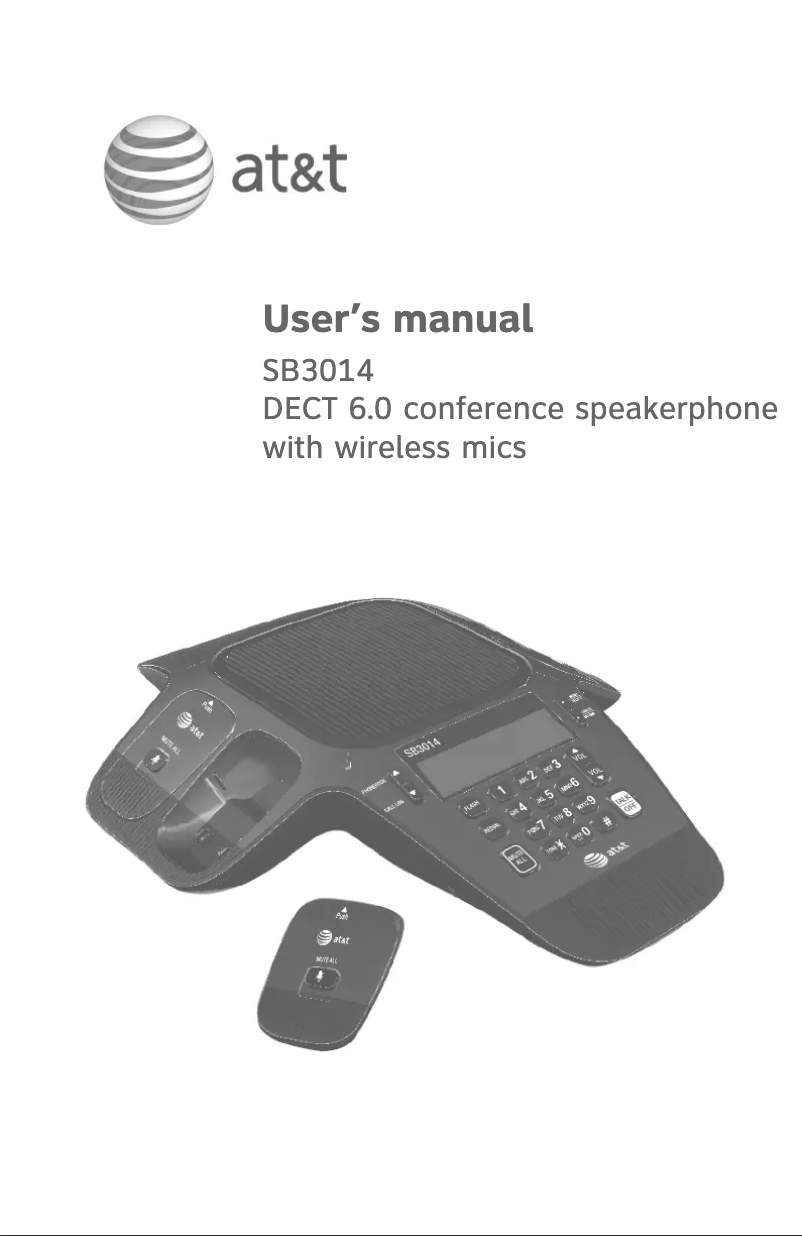 Página 1 del manual Manual de usuario AT&T SB3014