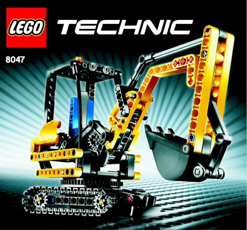 Page 1 de la notice Manuel utilisateur Lego Technic 8047
