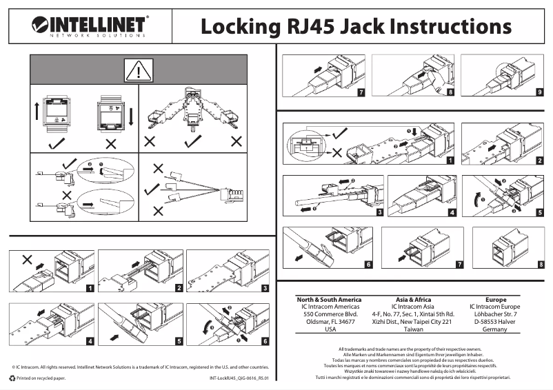 Página 1 del manual Manual de usuario Intellinet 790727