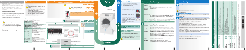 Image de la première page du manuel de l'appareil WTA74200GB
