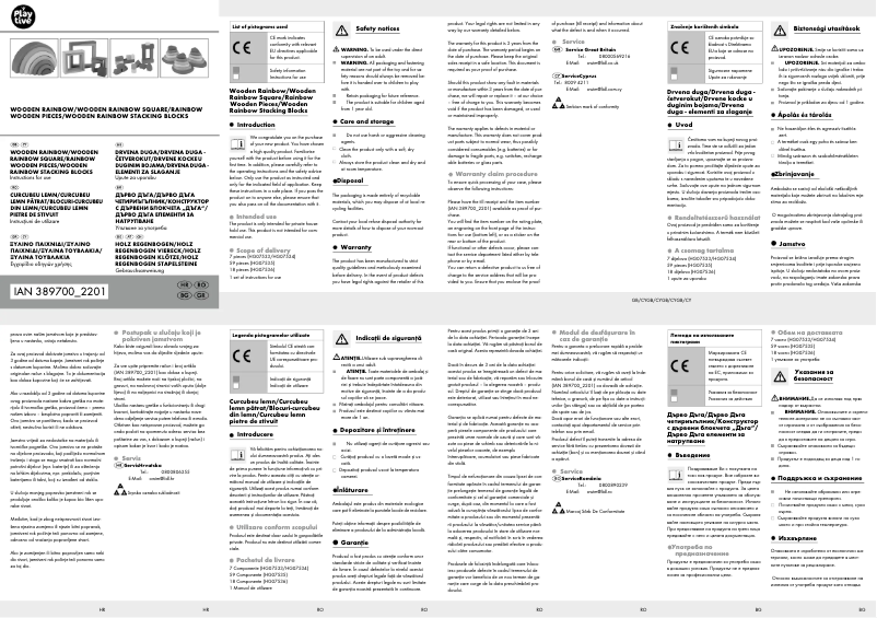 Imagen de la primera página del manual del dispositivo HG07533