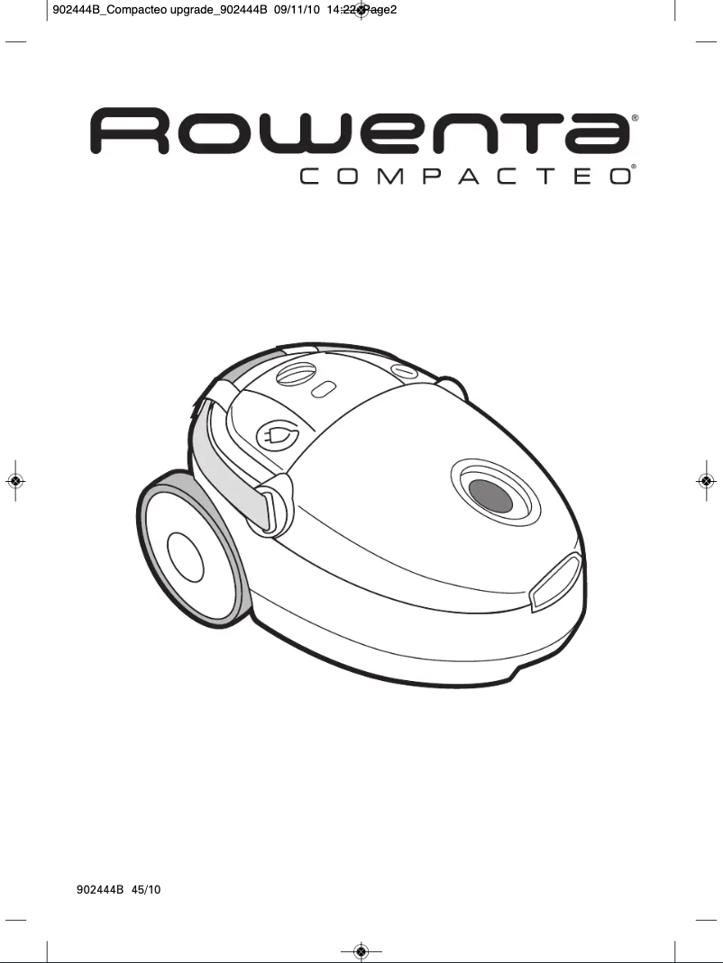 Page n°1 - Manuel utilisateur Rowenta Compacteo RO1721