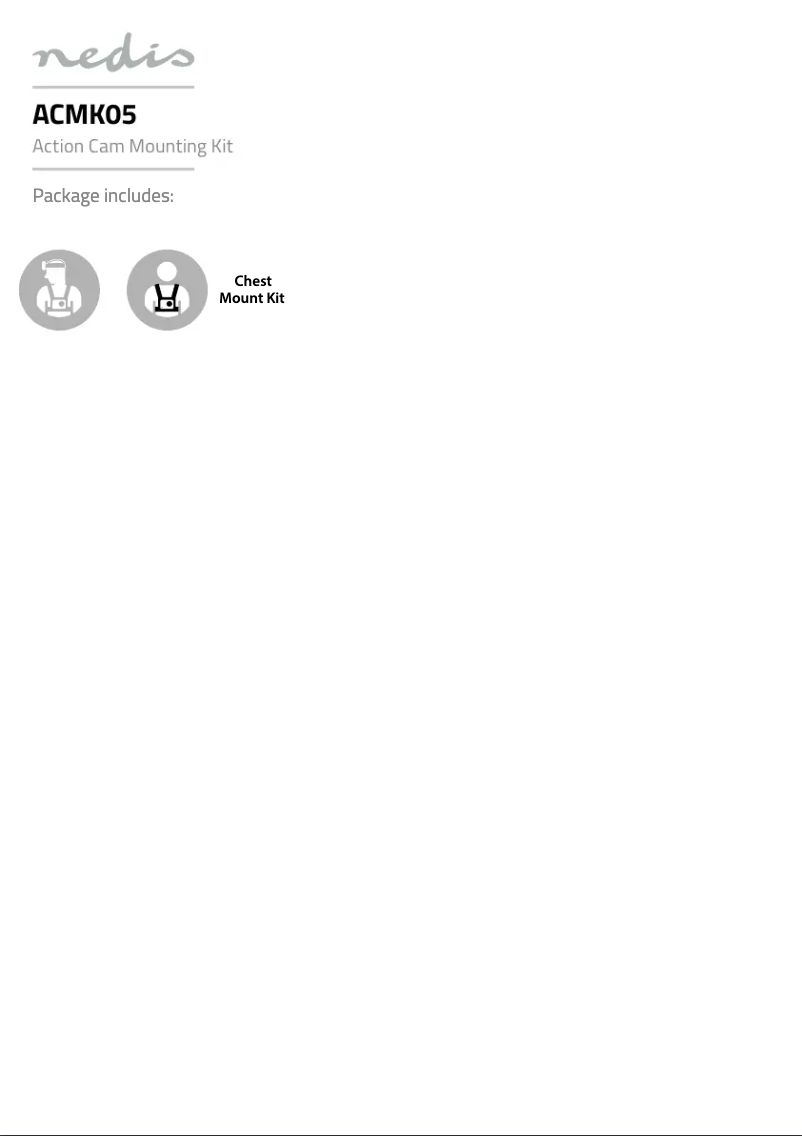 Page 1 de la notice Manuel utilisateur Nedis ACMK05