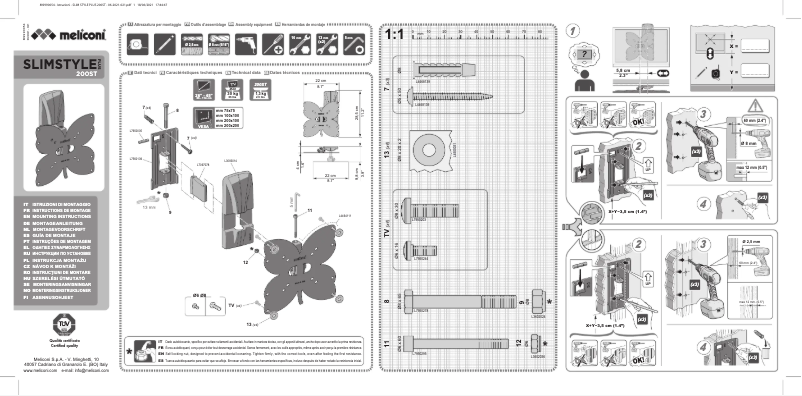 Image de la première page du manuel de l'appareil Slimstyle Plus 200 ST