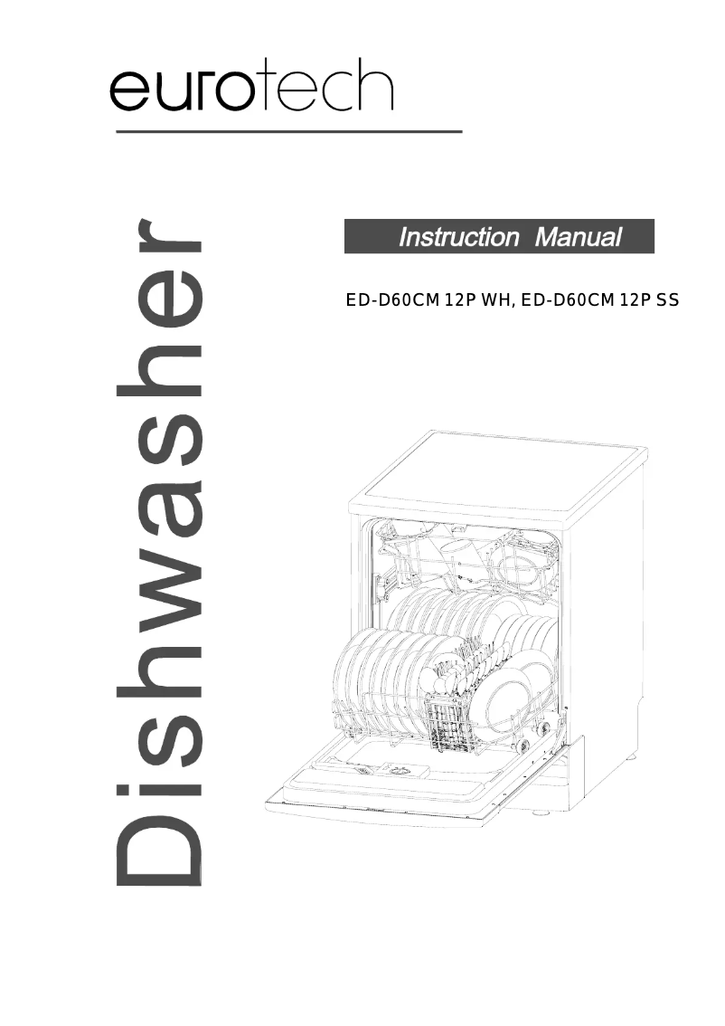 Image de la première page du manuel de l'appareil ED-D60CM 12P WH
