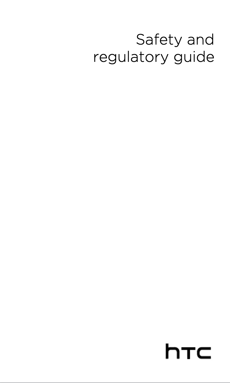 Page 1 de la notice Instructions de sécurité HTC 10