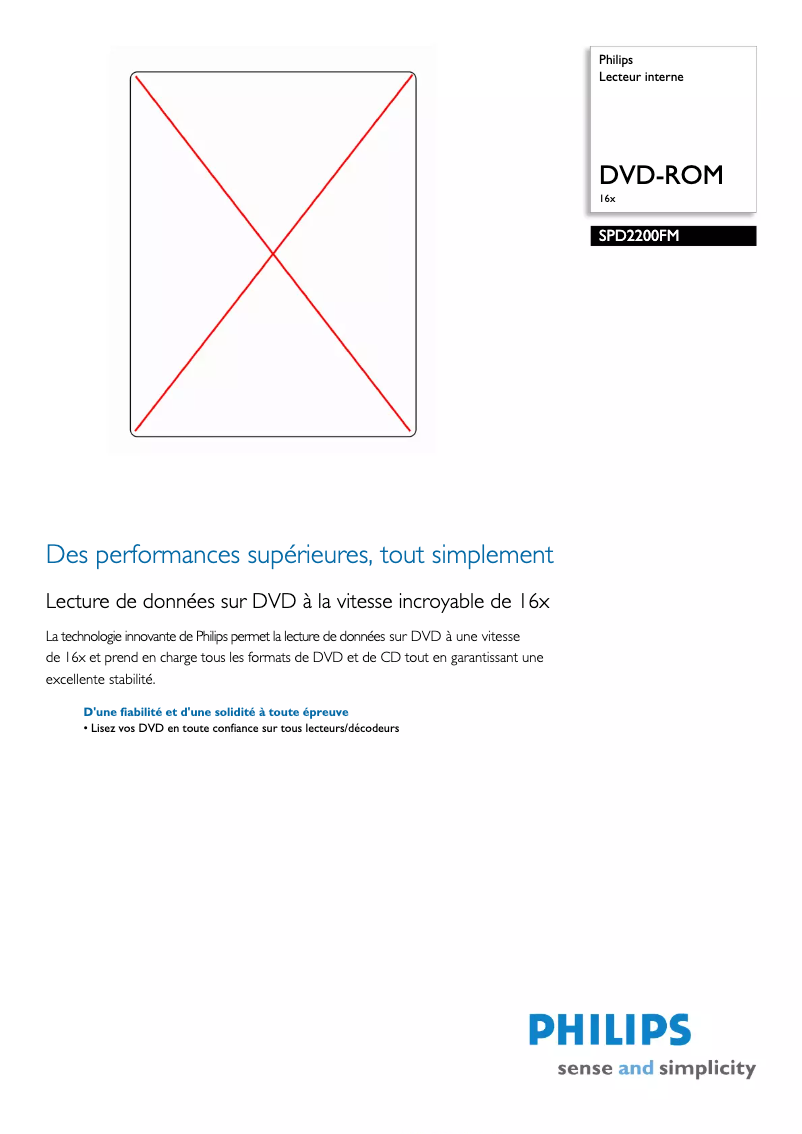 Image de la première page du manuel de l'appareil SPD2200FM