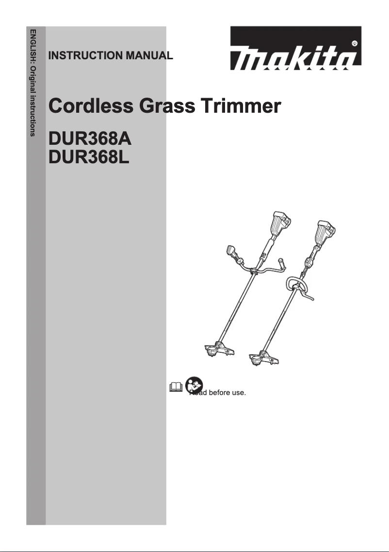 Image de la première page du manuel de l'appareil DUR368LPG2