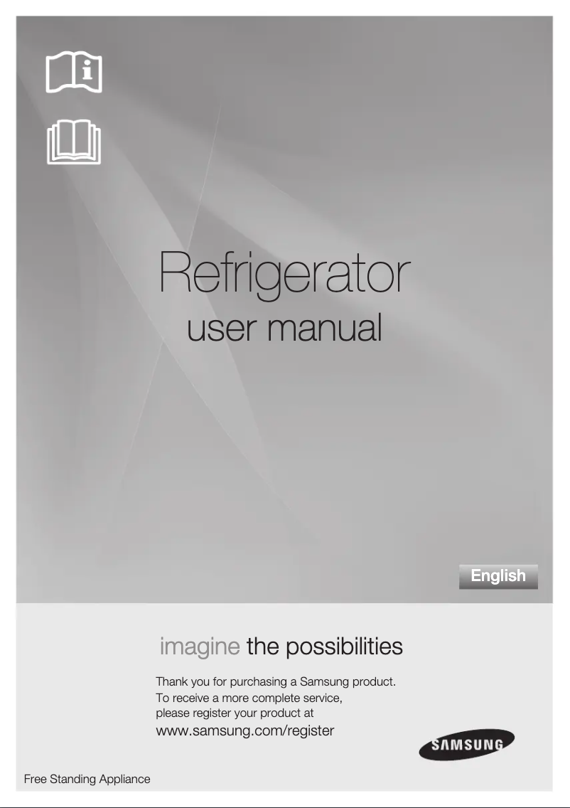 Page n°1 - Manuel utilisateur Samsung RSH1DBPE