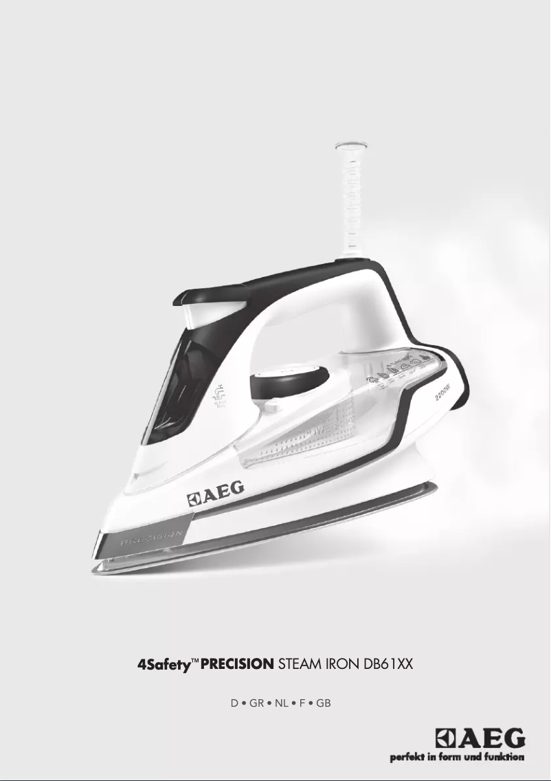 Page 1 de la notice Manuel utilisateur AEG 4Safety Precision DB6150