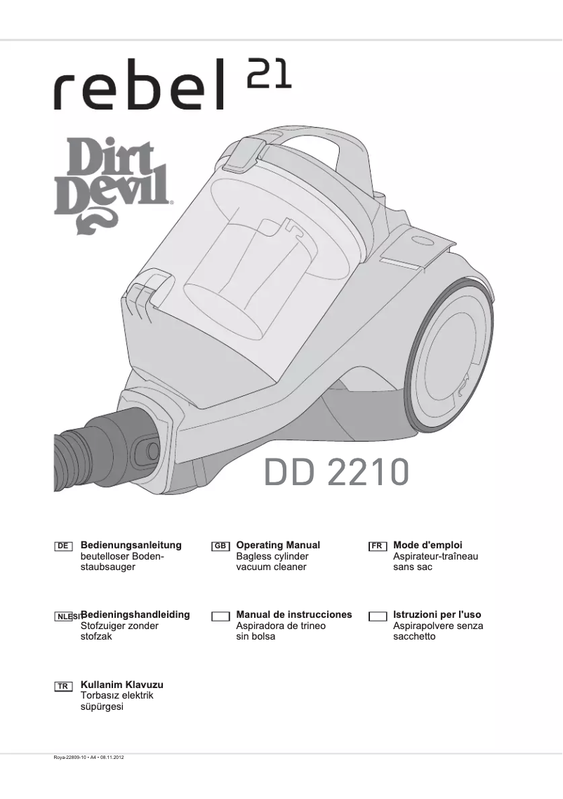 Image de la première page du manuel de l'appareil Rebel 21