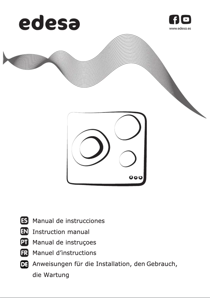 Page 1 de la notice Manuel utilisateur Edesa EIM-6331 HT BQ B