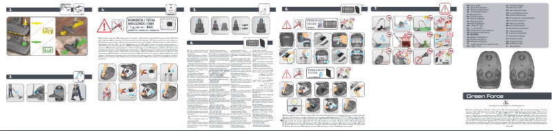 Page 1 de la notice Manuel utilisateur OBH Nordica Green Force M