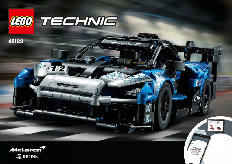 Page 1 de la notice Manuel utilisateur Lego Technic 42123