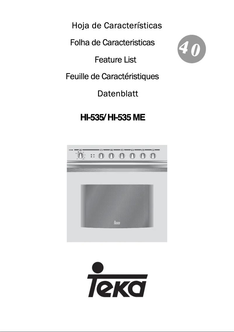 Image de la première page du manuel de l'appareil HI 535