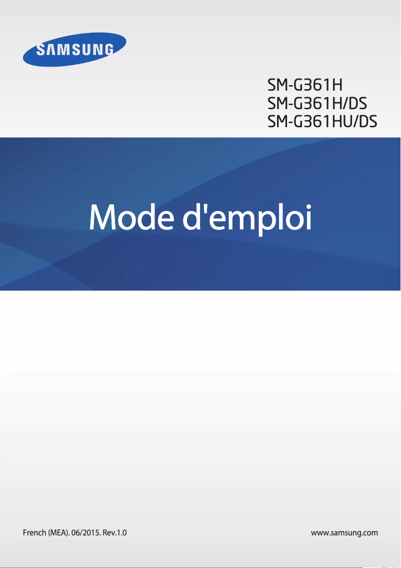 Page 1 de la notice Manuel utilisateur Samsung Core Prime VE