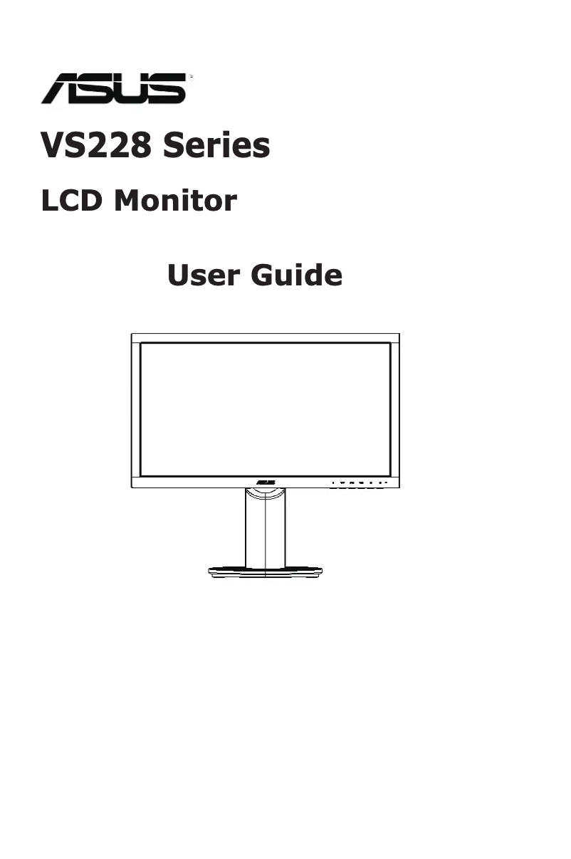 Page n°1 - Manuel utilisateur Asus VS228