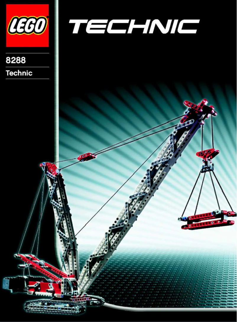 Page 1 de la notice Manuel utilisateur Lego Technic 8288