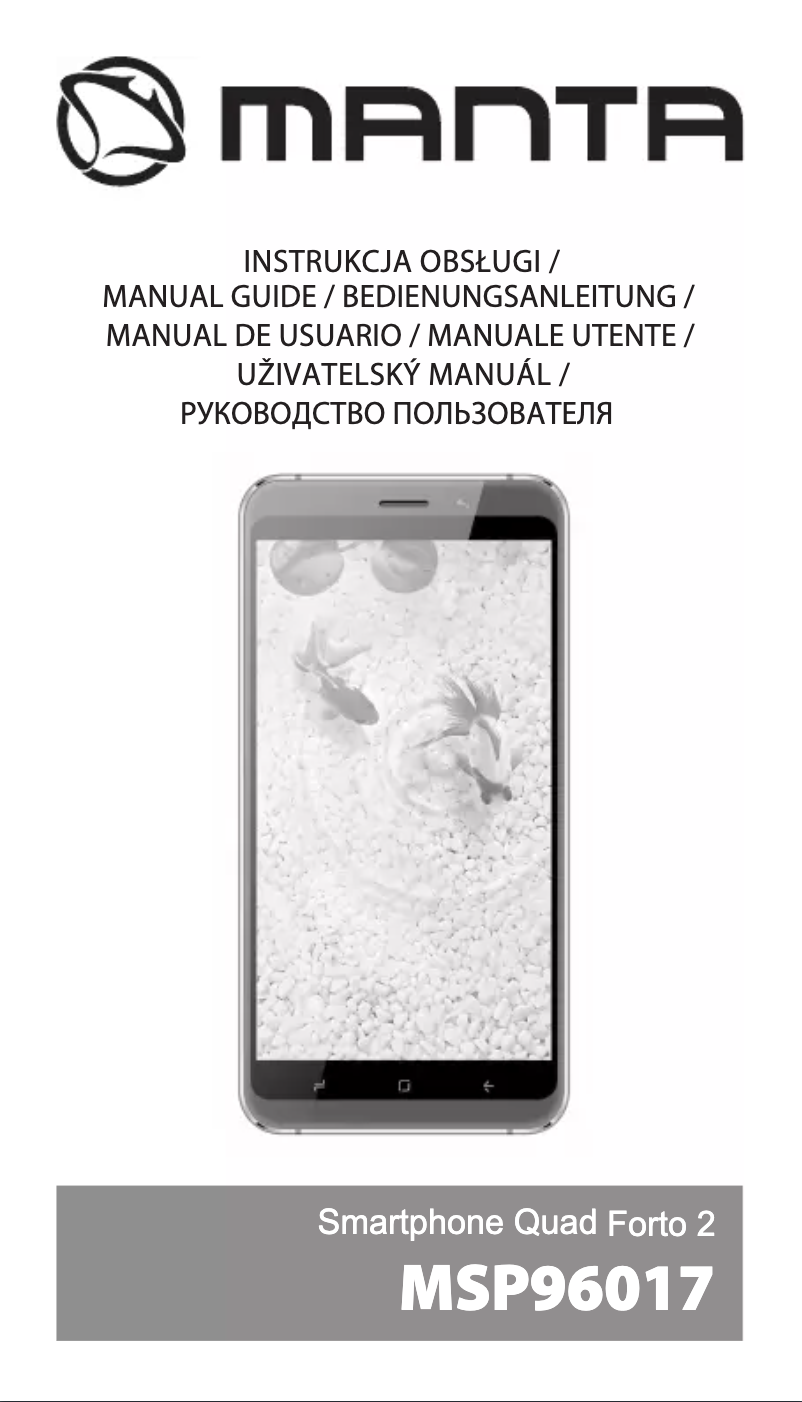 Page n°1 - Manuel utilisateur Manta Forto 2 MSP96017