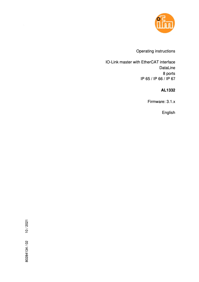 Image de la première page du manuel de l'appareil AL1332