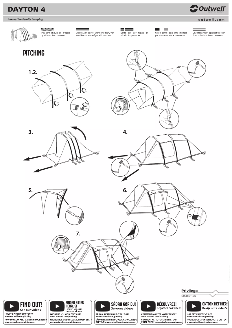 Image de la première page du manuel de l'appareil Dayton 4