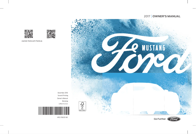 Page 1 de la notice Manuel utilisateur Ford Fiesta (2016)