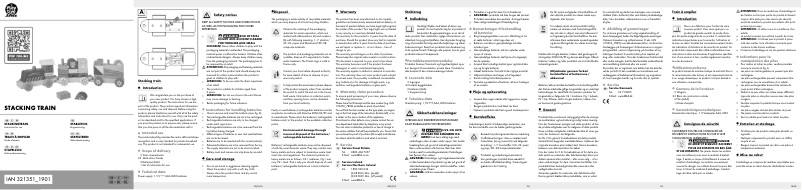 Page 1 de la notice Manuel utilisateur Playtive IAN 321351