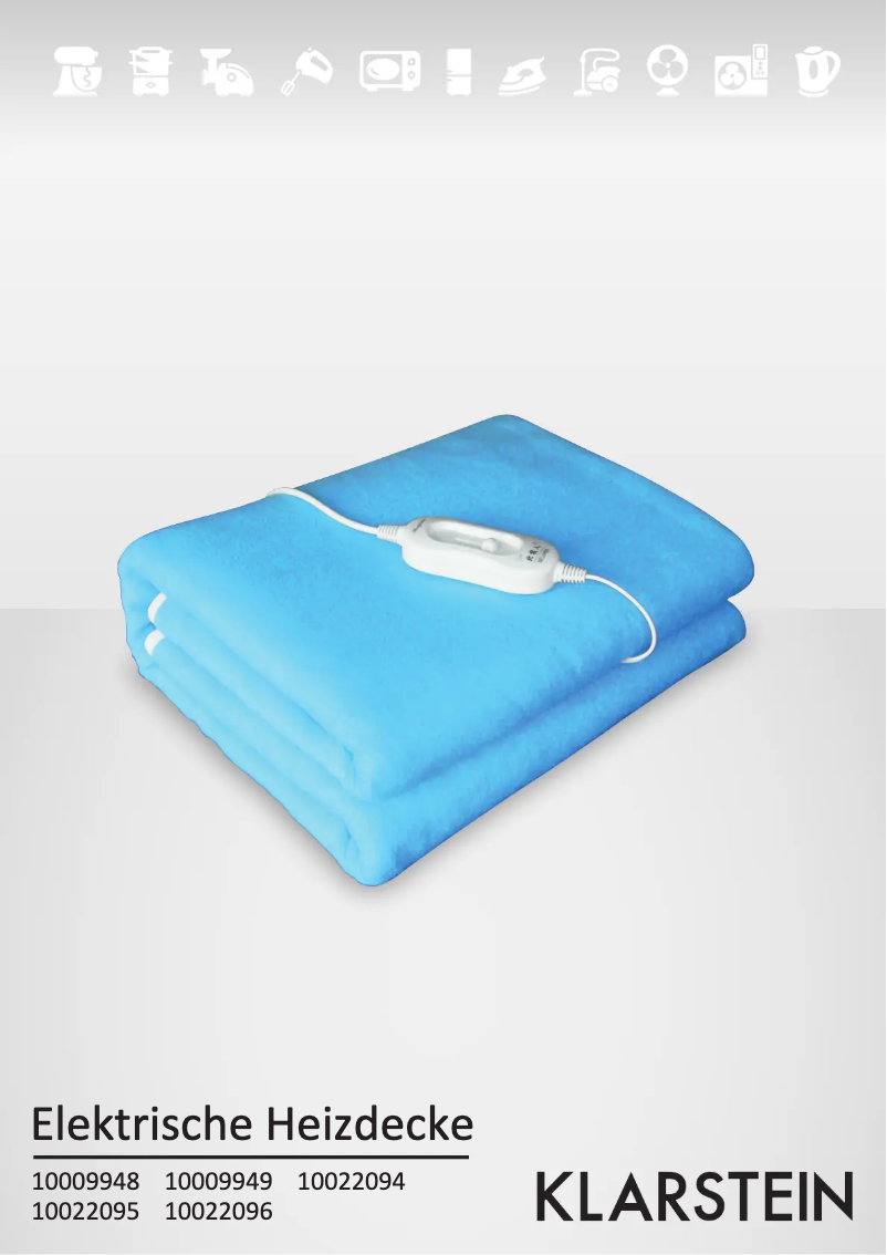 Page 1 de la notice Manuel utilisateur Klarstein 10022096