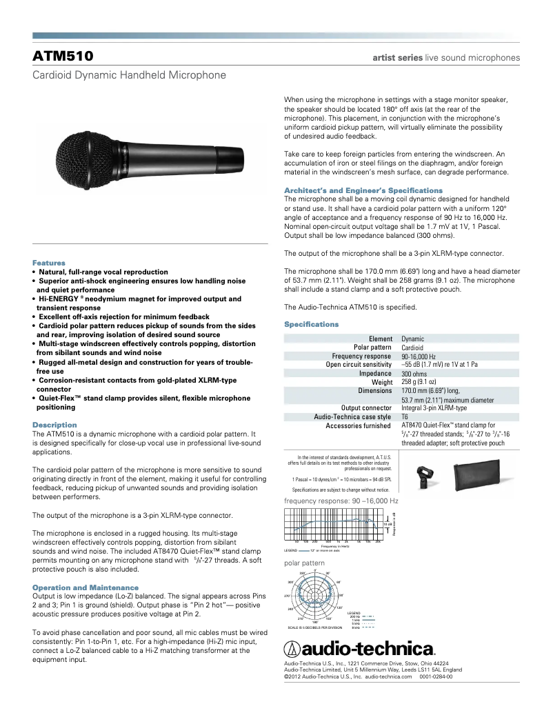 Imagen de la primera página del manual del dispositivo ATM-510