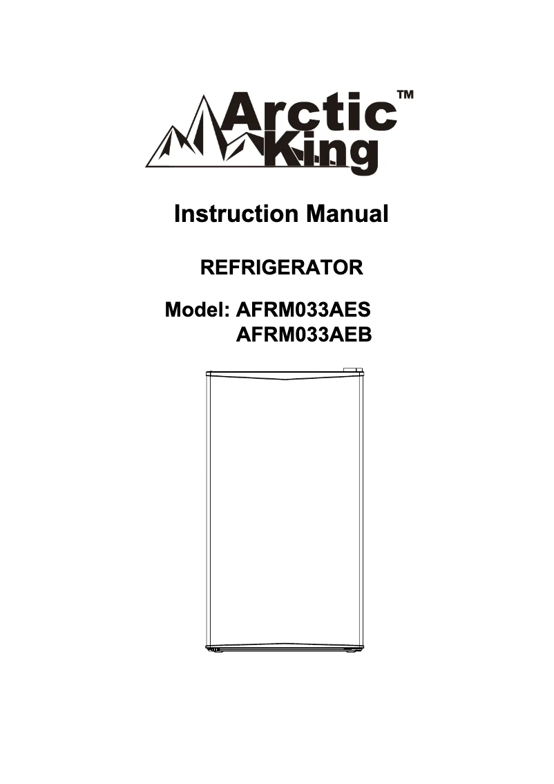 Página 1 del manual Manual de usuario Midea AFRM033AES