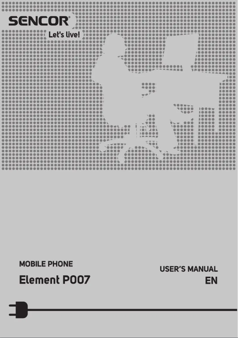 Page n°1 - Manuel utilisateur Sencor Element P007 Resistant