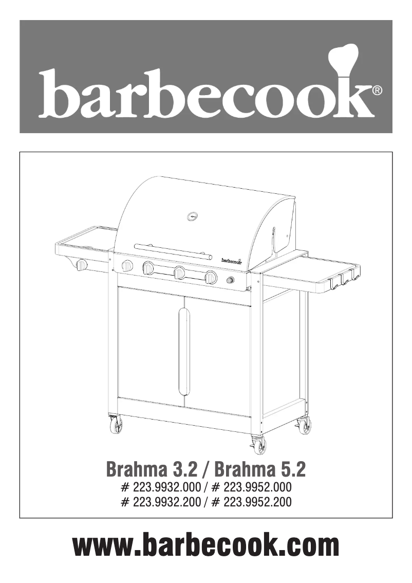 Image de la première page du manuel de l'appareil Brahma 3.2