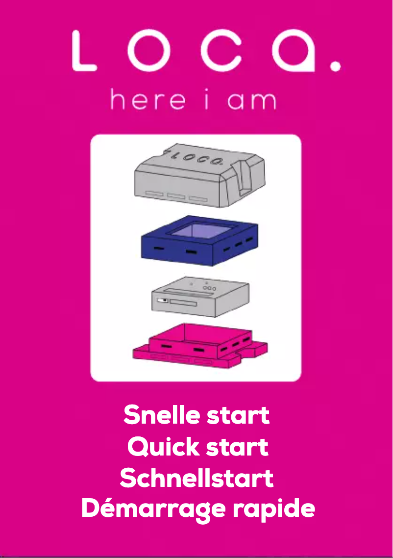 Image de la première page du manuel de l'appareil Loca
