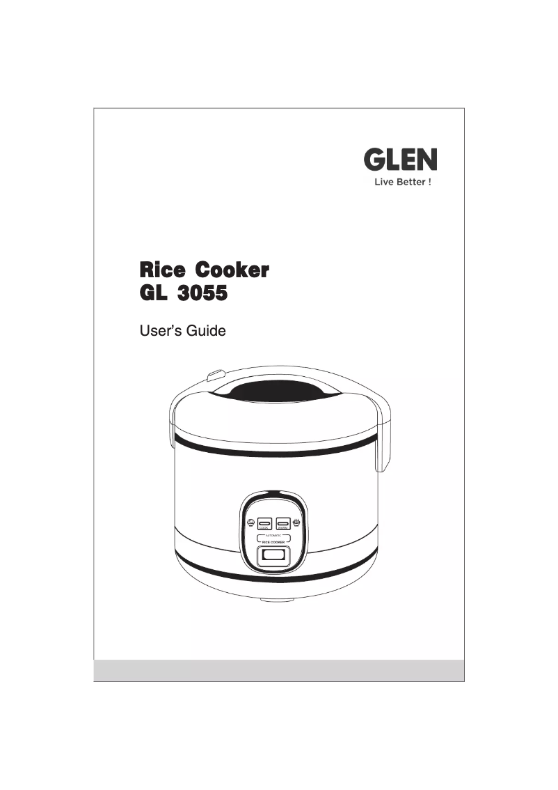 Page n°1 - Manuel utilisateur Glen GL 3055