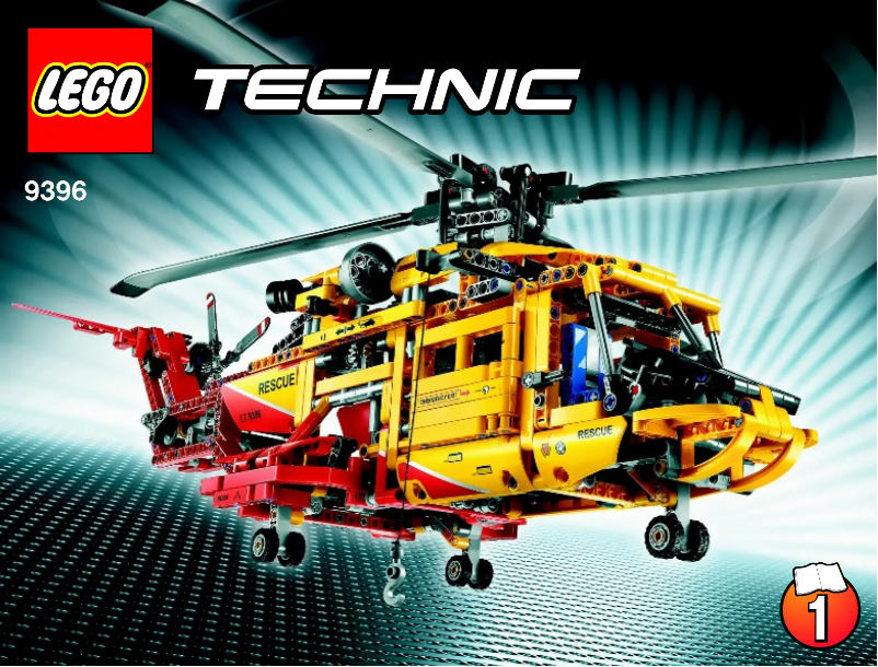 Page n°1 - Manuel utilisateur Lego Technic 9396