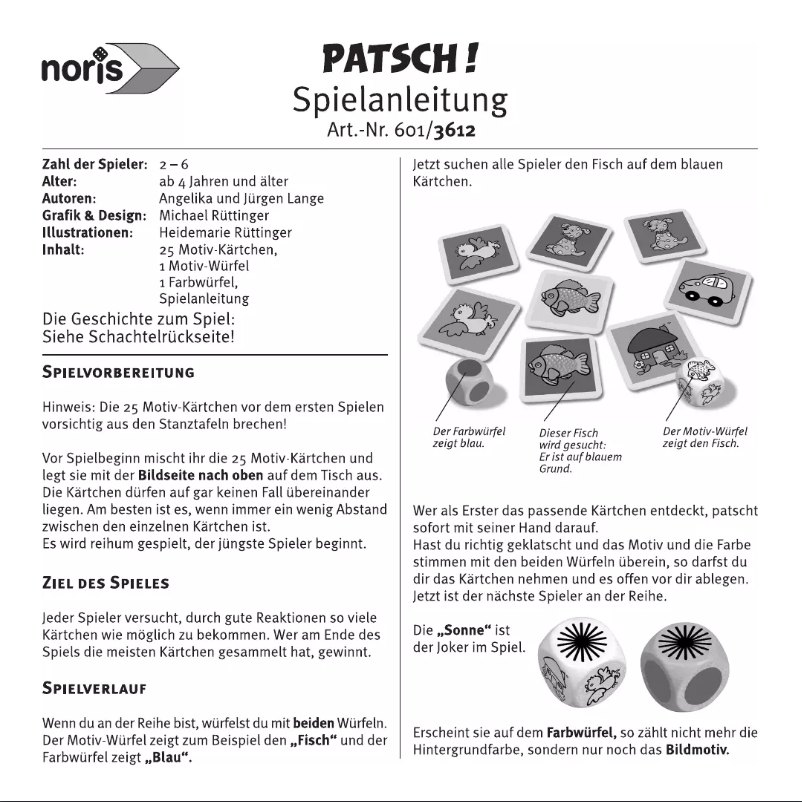 Page 1 de la notice Manuel utilisateur Noris Splash