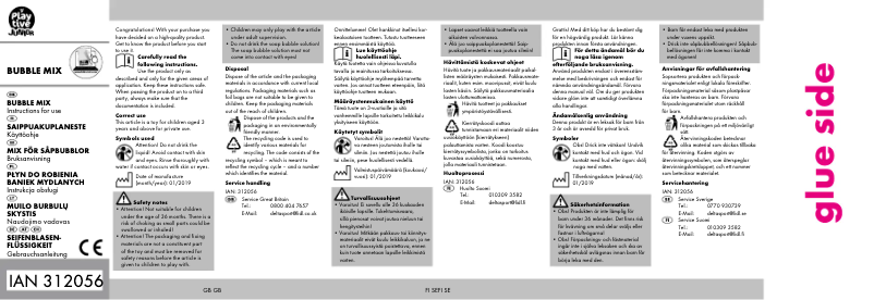 Imagen de la primera página del manual del dispositivo IAN 312056