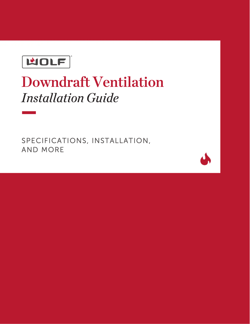 Page n°1 - Guide d'installation Wolf DD45