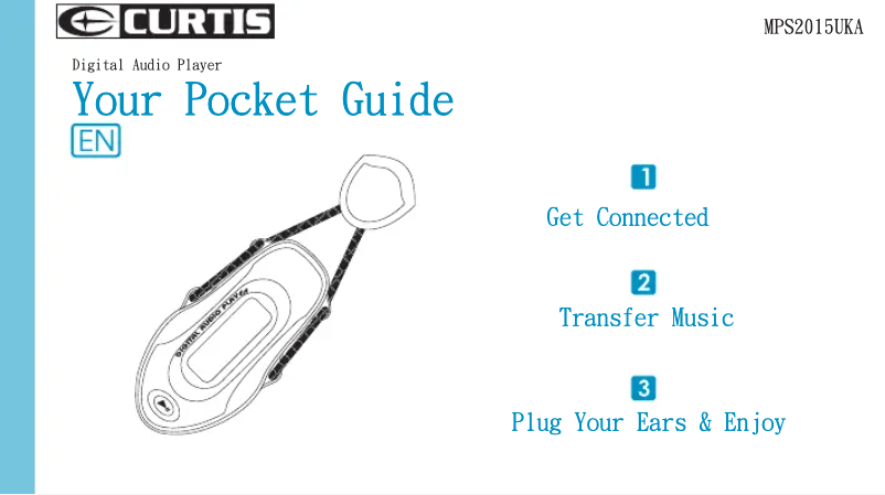 Page 1 de la notice Manuel utilisateur Curtis MPS2015UKA