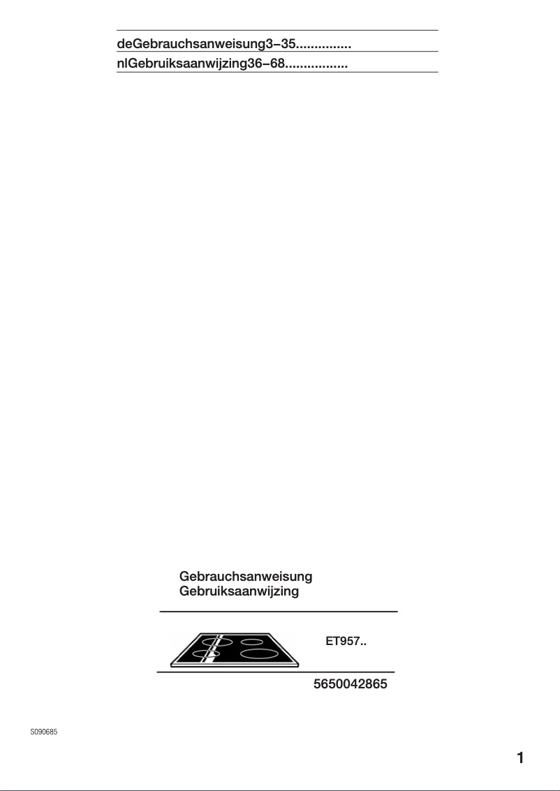 Image de la première page du manuel de l'appareil ET957501