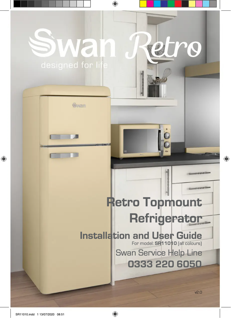 Page n°1 - Manuel utilisateur Swan SR11010BN