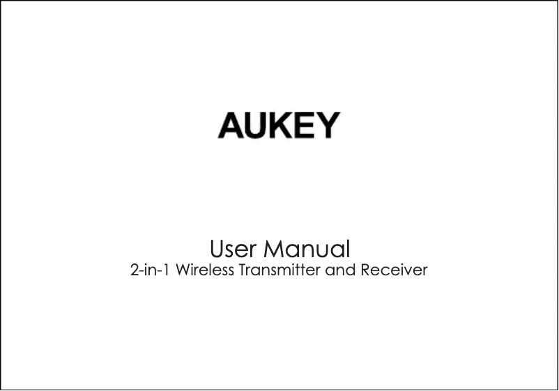 Page 1 de la notice Manuel utilisateur Aukey KM-P3